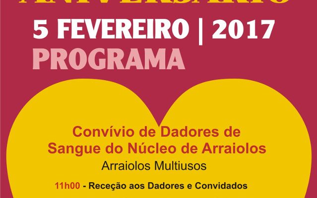 aniversario dadores sangue 2017