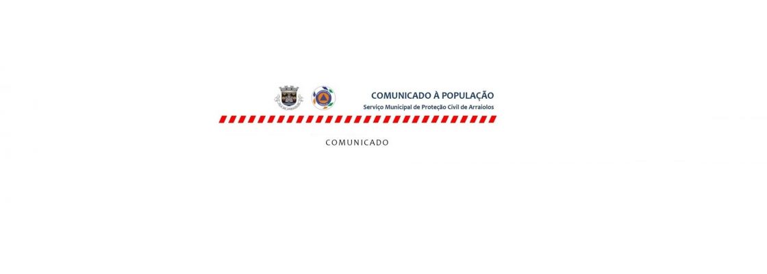 Serviço Municipal de Proteção Civil –  Comunicado 3-2021