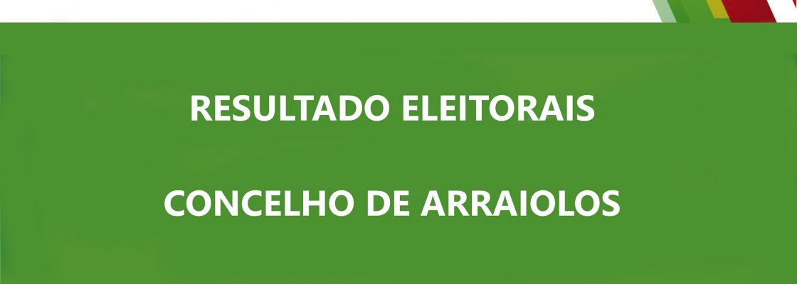 Resultados Eleitorais – Concelho de Arraiolos