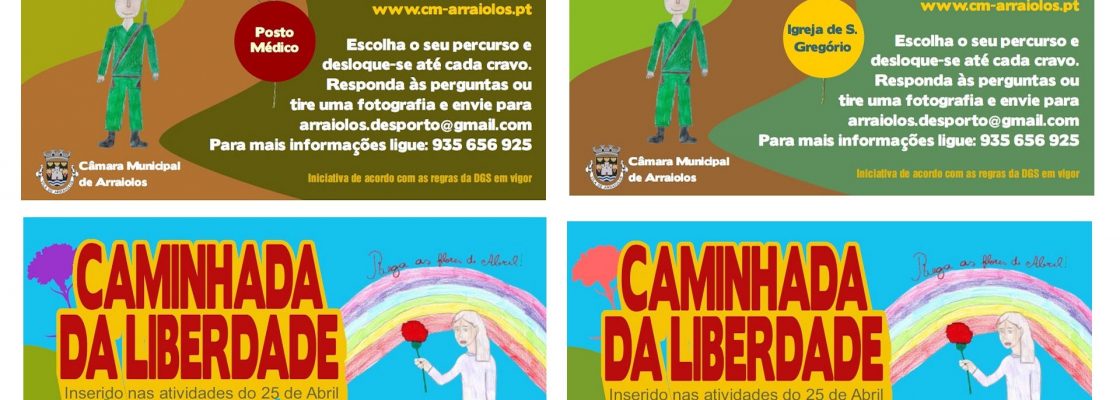 25 de Abril – Caminhada da Liberdade –