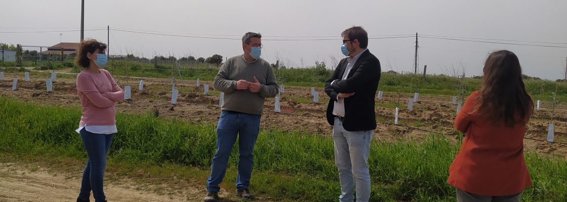 João Oliveira,  Deputado do PCP visitou a Barragem do Divor