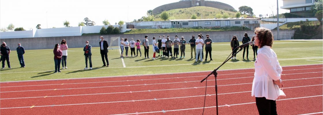 Pista de atletismo – Estádio Municipal Cunha Rivara