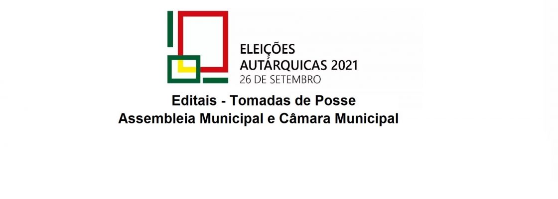 Tomada de Posse é dia 15 de outubro