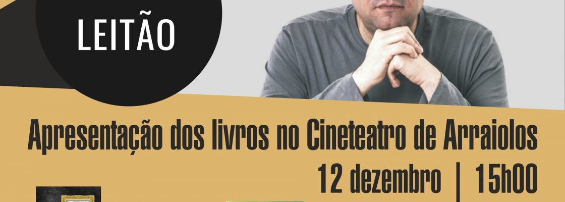 Apresentação dos Livros de Carlos Leitão