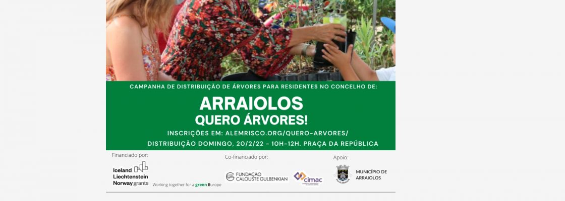 Projeto Além Risco – plantação de mais de 50.000 árvores