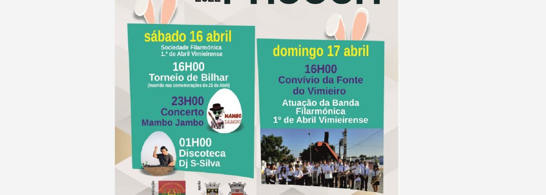 Sociedade 1º Abril Vimieirense – Festa da Páscoa