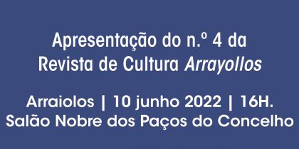 (Português) Apresentação do nº 4 da Revista de Cultura Arrayollos