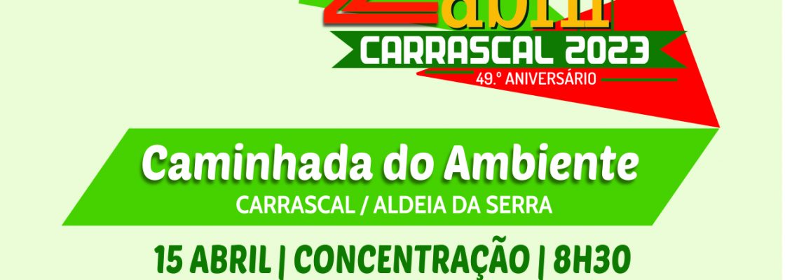 25 de abril | Caminhada do Ambiente