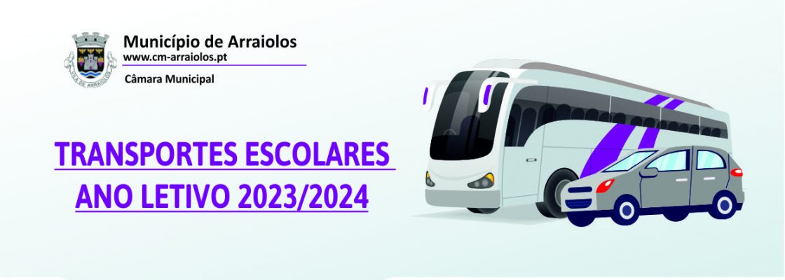 Transportes Escolares Ano Letivo 2023/2024