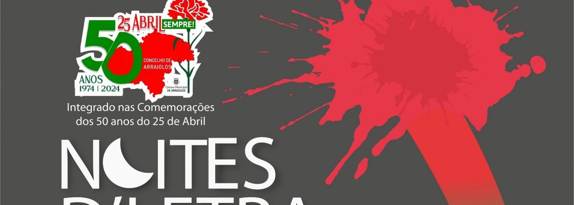 Noites Letras – Falar Abril