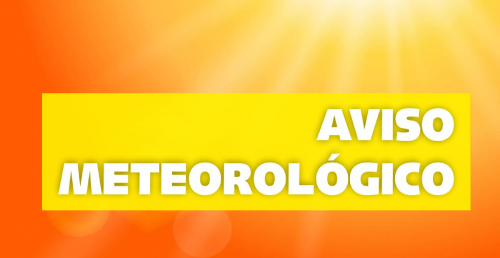 Aviso Meteorológico Amarelo para TEMPO QUENTE