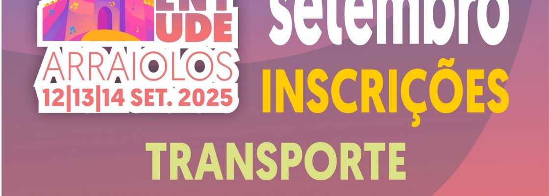 Transportes Festa da Juventude 2025 – Inscrições