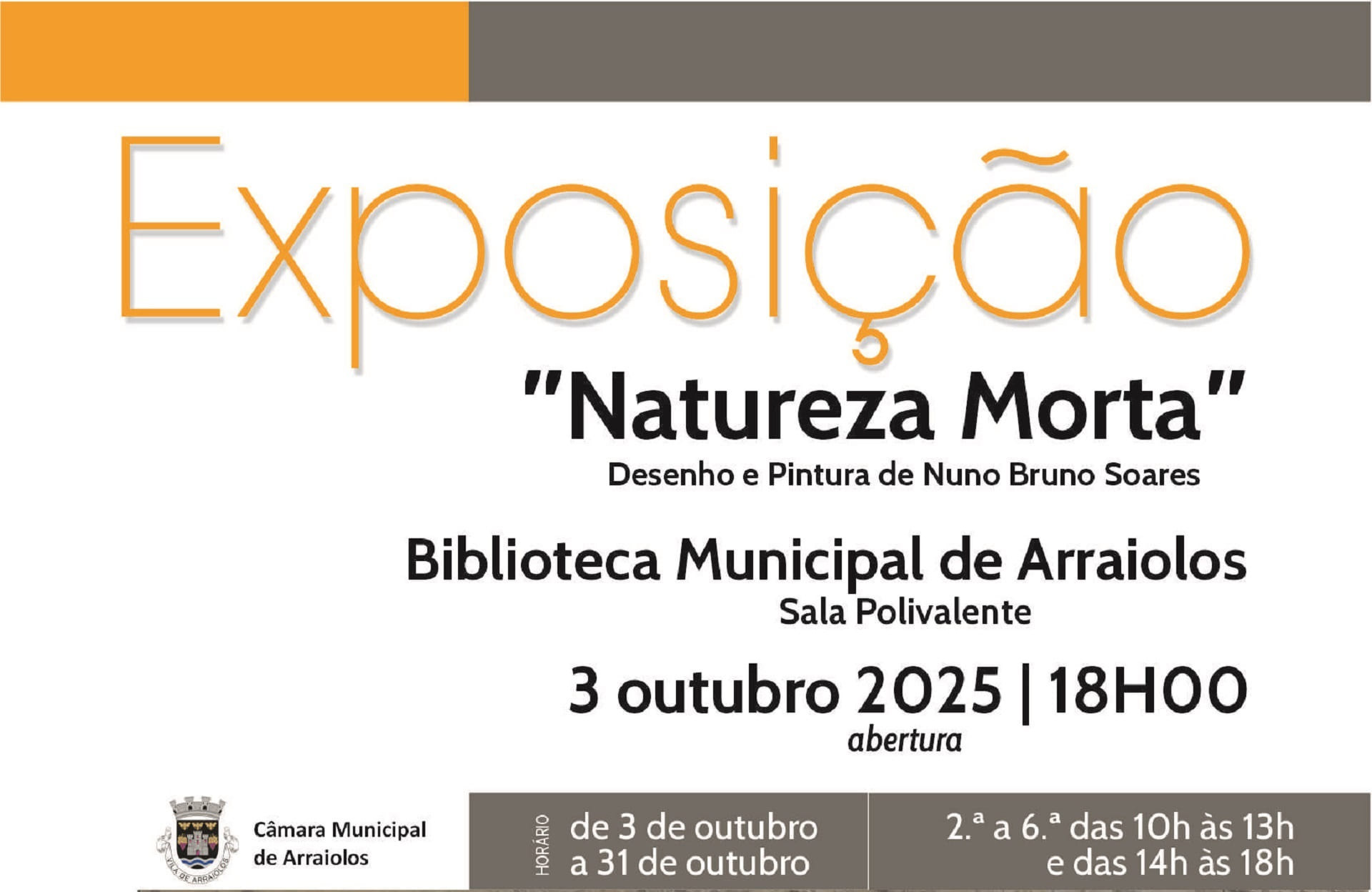 Biblioteca Municipal de Arraiolos – Exposição