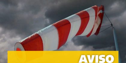 PROLONGAMENTO AVISO AMARELO para PRECIPITAÇÃO e AVISO AMARELO para VENTO