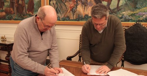 Assinatura de protocolo com Bombeiros Voluntários de Arraiolos