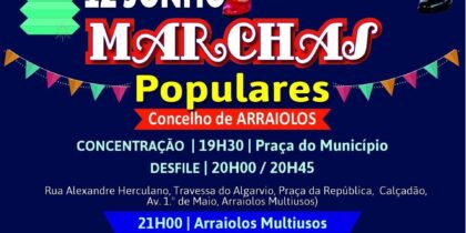 Adiamento do programa das Marchas Populares do Concelho de Arraiolos