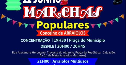 Adiamento do programa das Marchas Populares do Concelho de Arraiolos