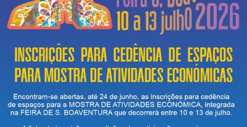– Mostra de Atividades Económicas – Condições de Participação
