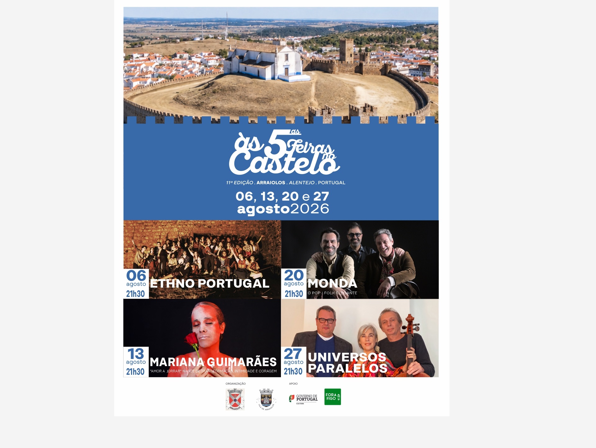 Às 5ª Feiras no Castelo